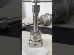 การเชื่อมต่อ Stain Steel BW-SW PN10-32Mpa ไครโอเจนิกโกลบอลวาล์วแรงดันสูง