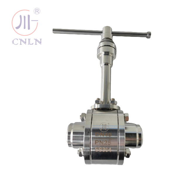 กล่องลูกกลอง Cryogenic CDQ61F เหล็กไร้ขัดเหล็ก สําหรับ LNG/LOX/LN2/LAR/LCO2 ก๊าซเหลว
