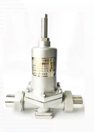 CNLN/Arman DY22F SS304/316 วาล์วลดความดัน Cryogenic (DN20-50mm) สําหรับระบบ LNG/LOX/LN2