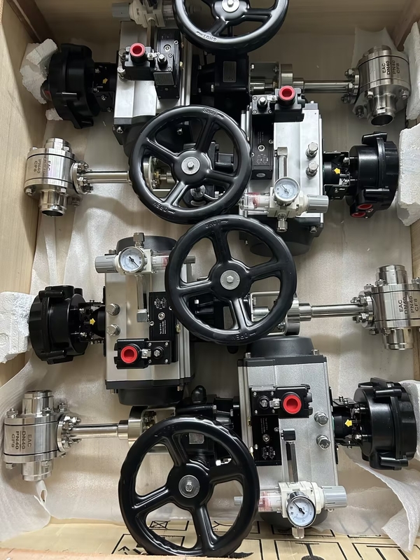 ซองลูกกลองปนูเมติกแบบหักสําหรับ LNG/LOX/LN2/LAR/LCO2 - 196`~+80 °C