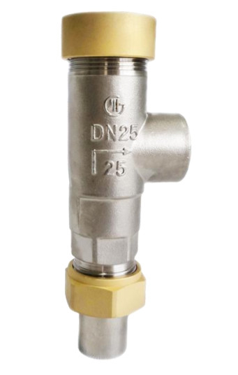 SS304/316 DN15 PN40 วาล์วความปลอดภัยการยกต่ํา Cryogenic สําหรับถัง / สกิด / ถัง