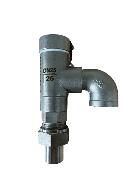 SS304/316 DN15 PN40 วาล์วความปลอดภัยการยกต่ํา Cryogenic สําหรับถัง / สกิด / ถัง