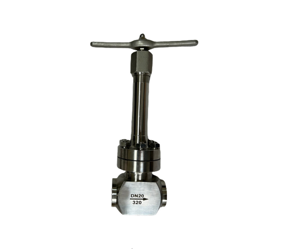 LNG LOX LIN LAR LCO2 ถัง กระปุกกลอบความดันสูง Cryogenic -196- 80 °C CF8/CF3 3/8''-4