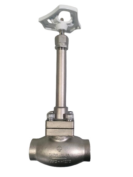 เทคโนโลยีที่ก้าวหน้า วาล์วกลอบไครโอเจน สําหรับอุณหภูมิการทํางาน -196C- 80C และความดัน 5.0Mpa