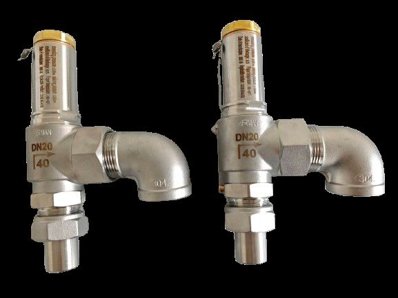 วาล์วความปลอดภัยไครโอเจนสจากสแตนเลส 3/8'-2' 4.0Mpa -196°C ถึง +120°C