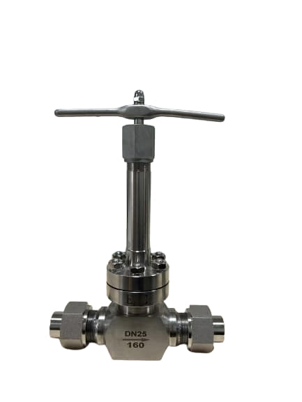 วาล์วลูกโลกสำหรับงานเย็นจัด DJ61F-50P พร้อมแรงดันสูงสุด 5.0Mpa และช่วงอุณหภูมิ -196°C ถึง +80°C สำหรับการใช้งาน LNG/LOX