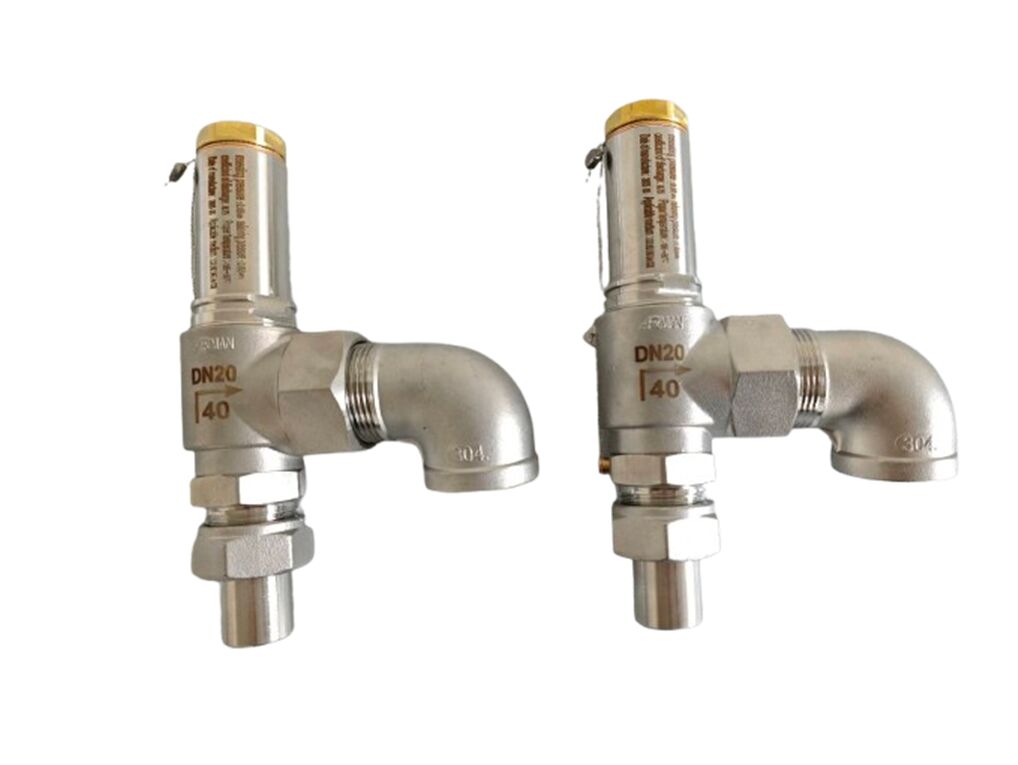 วาล์วนิรภัยสำหรับงานเย็นจัดสแตนเลสสตีล ขนาด 3/8''-2'' 4.0Mpa สำหรับการใช้งาน LNG LOX LIN LAR LCO2